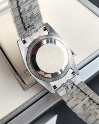 Replica Rolex Datejust SS/SS Jub Green/Dia Style Perspective