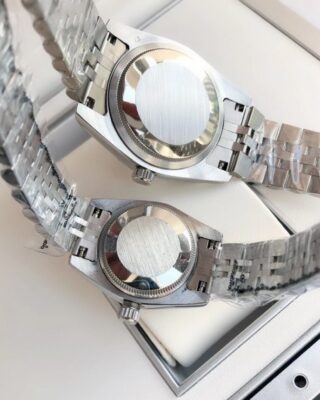 Replica Rolex Datejust SS/SS Jub Pink/Dial Alternate Angle