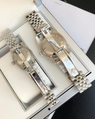 Replica Rolex Datejust SS/SS Jub Sliver/Dia Profile Shot