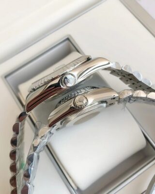 Replica Rolex Datejust SS/SS Jub Sliver/Dia Style Perspective