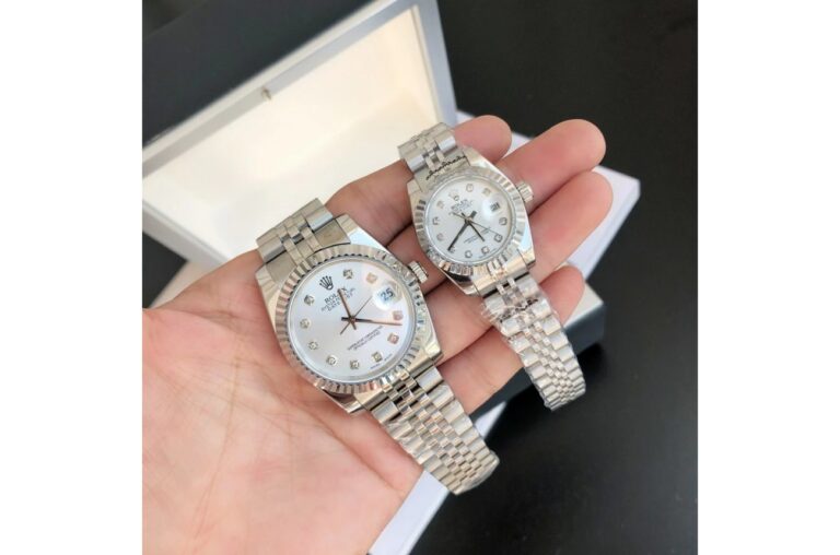 Replica Rolex Datejust SS/SS Jub Sliver/Dia