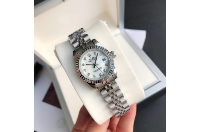 Replica Rolex Datejust SS/SS Jub White/Dial Profile Shot