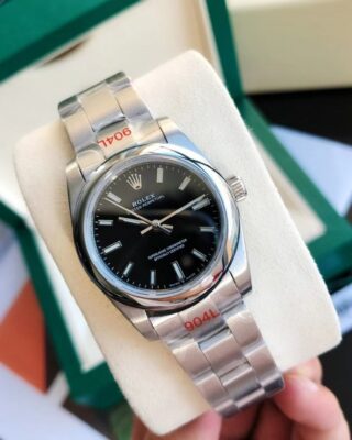 Rolex Oyster Perpetual 31/41mm SS/SS Black/Stk 2