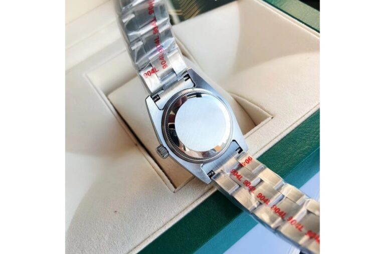 Replica Rolex Oyster Perpetual SS/SS Red/Stk Style Perspective