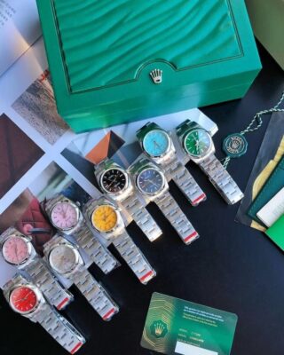 Replica Rolex Oyster Perpetual SS/SS Red/Stk Product Detail