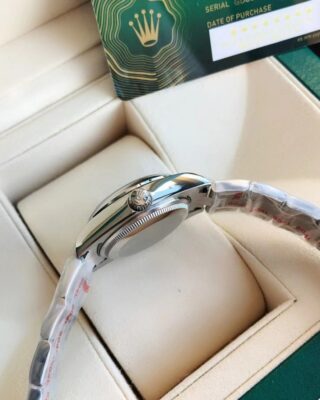 Replica Rolex Oyster Perpetual SS/SS Sliver/Stk Style Perspective