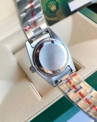 Replica Rolex Oyster Perpetual SS/SS Tiffany Blue/Stk Style Perspective