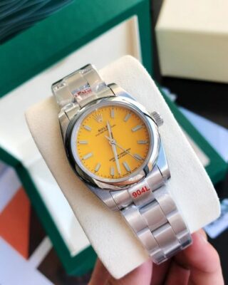 Rolex Oyster Perpetual 31/41mm SS/SS Yellow/Stk 2