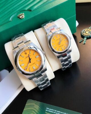 Rolex Oyster Perpetual 31/41mm SS/SS Yellow/Stk