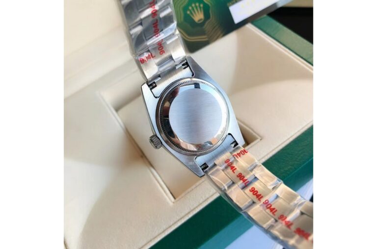 Replica Rolex Oyster Perpetual SS/SS Yellow/Stk Alternate Angle