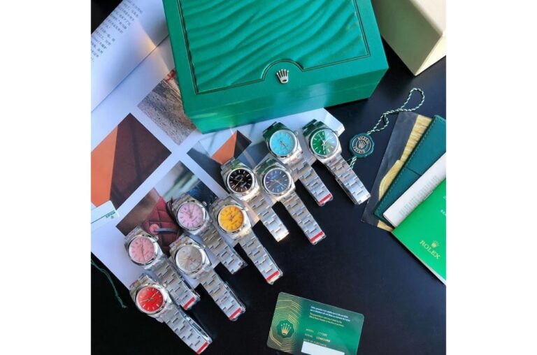 Replica Rolex Oyster Perpetual SS/SS Yellow/Stk Product Detail