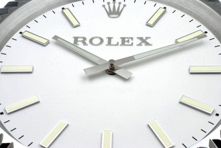 Replica ROLEX WALL CLOCK – DATEJUST Angle Detail