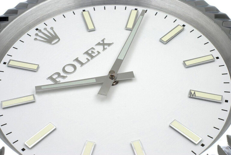 Replica ROLEX WALL CLOCK – DATEJUST Close-Up Focus