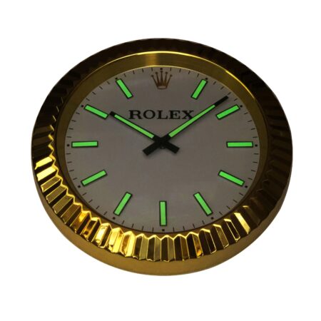 ROLEX WALL CLOCK – DATEJUST GOLD 5