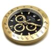 ROLEX WALL CLOCK – DAYTONA GOLD/BLACK DIAL 2