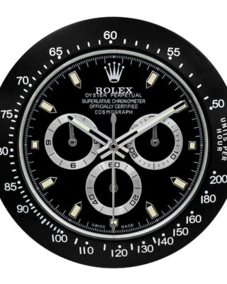 Replica ROLEX WALL CLOCK – DAYTONA Reverse Panda Angle Detail