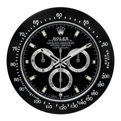 Replica ROLEX WALL CLOCK – DAYTONA Reverse Panda Angle Detail