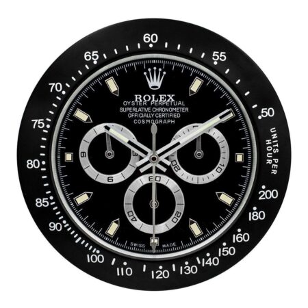 ROLEX WALL CLOCK – DAYTONA Reverse Panda 3