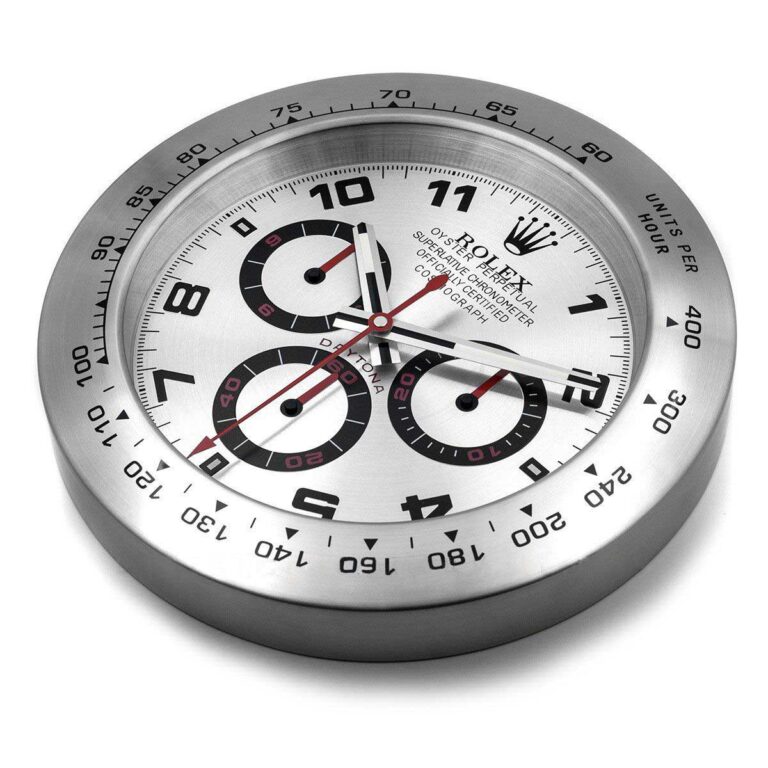 Replica ROLEX WALL CLOCK – DAYTONA Angle Detail