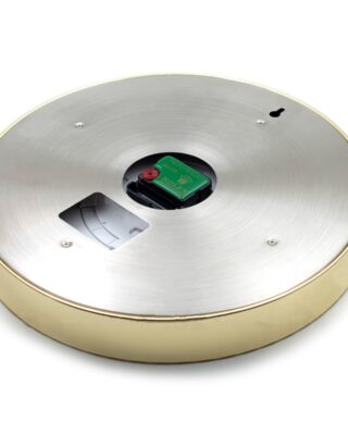 Replica ROLEX WALL CLOCK – DAYTONA GOLD/WHITE DIAL Angle Detail