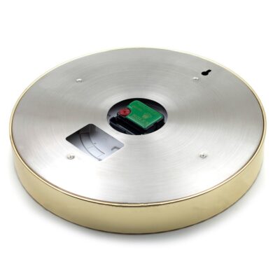 Replica ROLEX WALL CLOCK – DAYTONA GOLD/WHITE DIAL Angle Detail