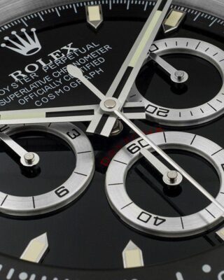 Replica ROLEX WALL CLOCK – DAYTONA Reverse Panda Design Element