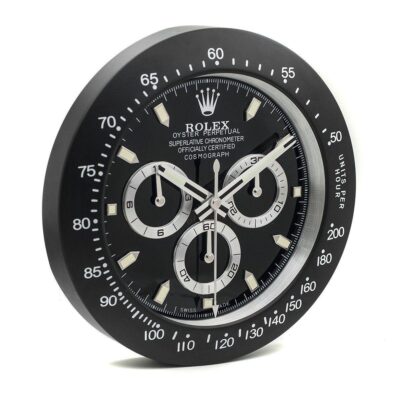 ROLEX WALL CLOCK – DAYTONA Reverse Panda