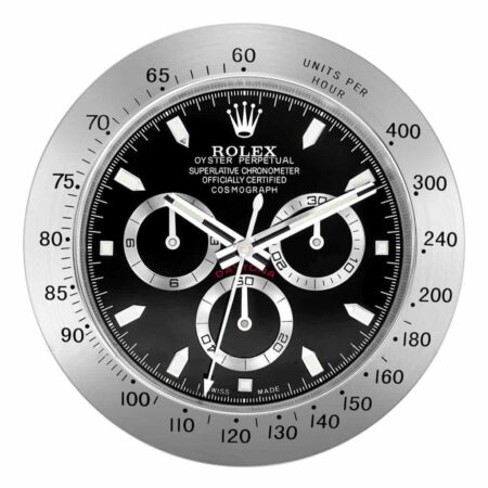 ROLEX WALL CLOCK – DAYTONA CHRONOGRAPH BLACK 2