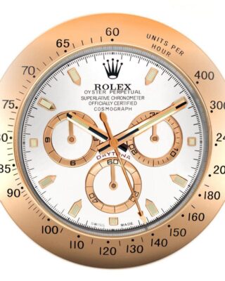 ROLEX WALL CLOCK – DAYTONA ROSE GOLD 2