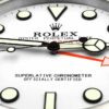 ROLEX WALL CLOCK – EXPLORER 2 WHITE 3