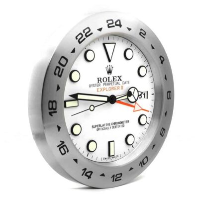 Replica ROLEX WALL CLOCK – EXPLORER 2 WHITE