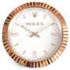 ROLEX WALL CLOCK – F1 ROSE GOLD OYSTER