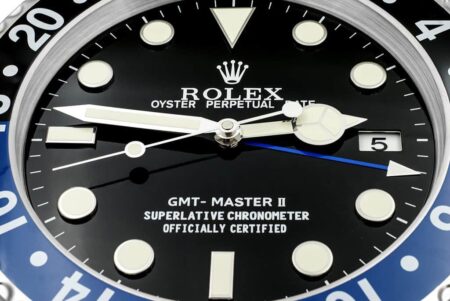 ROLEX WALL CLOCK – GMT MASTER II BATMAN 4