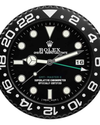 ROLEX WALL CLOCK – GMT MASTER II BLACK