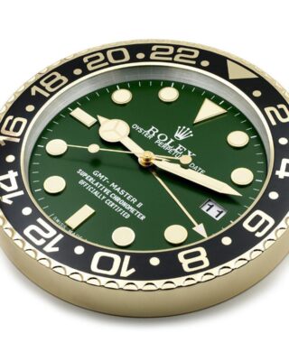 Replica ROLEX WALL CLOCK – GMT MASTER II GOLD Design Element