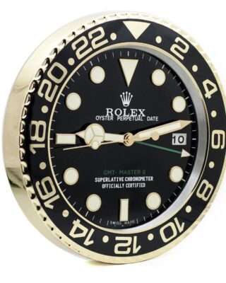 ROLEX WALL CLOCK – GMT MASTER II GOLD