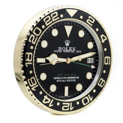 Replica ROLEX WALL CLOCK – GMT MASTER II GOLD