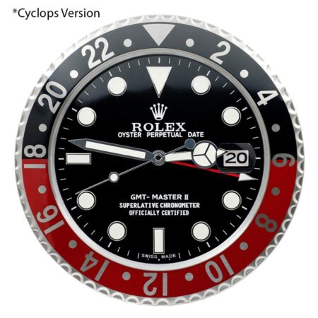 ROLEX WALL CLOCK – GMT MASTER II ‘COKE’ 2