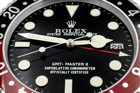 ROLEX WALL CLOCK – GMT MASTER II ‘COKE’ 4