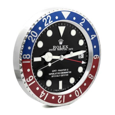 Replica ROLEX WALL CLOCK – GMT MASTER II ‘PEPSI’ EDITION
