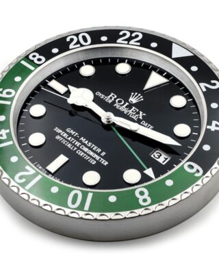 Replica ROLEX WALL CLOCK – GMT MASTER II ‘SPRITE’ Angle Detail