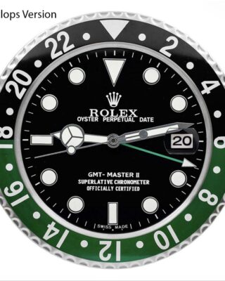 Replica ROLEX WALL CLOCK – GMT MASTER II ‘SPRITE’ Style Perspective