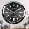 ROLEX WALL CLOCK – OYSTER PERPETUAL BLACK 4