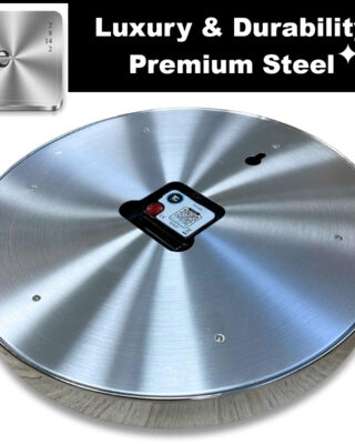 Replica ROLEX WALL CLOCK – OYSTER PERPETUAL BLACK Profile Shot