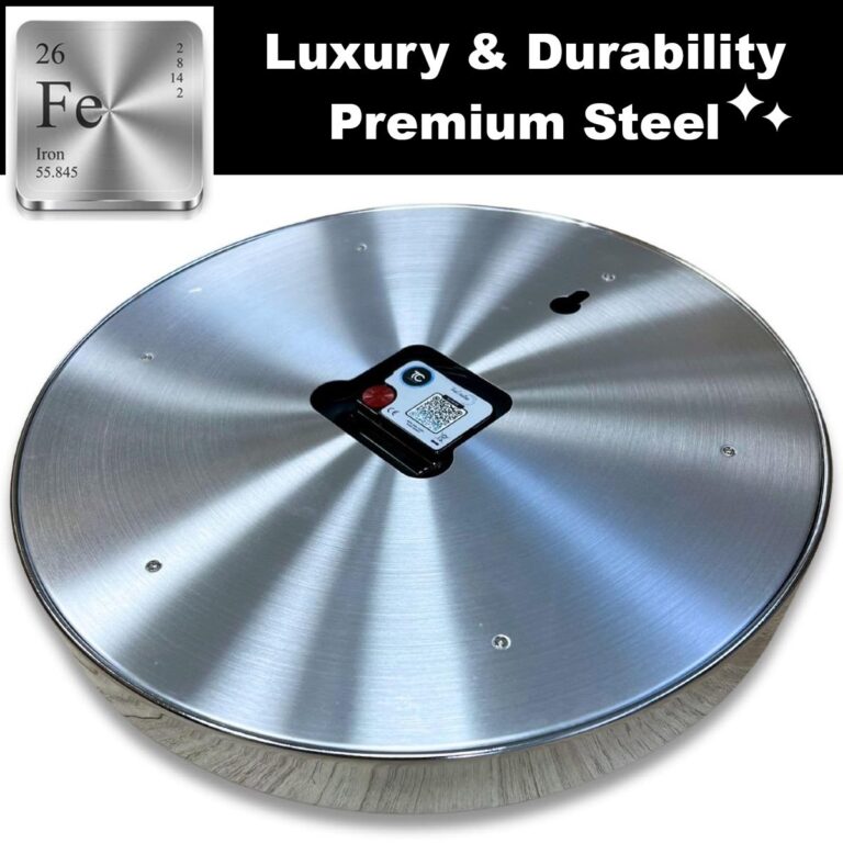 Replica ROLEX WALL CLOCK – OYSTER PERPETUAL BLUE Profile Shot