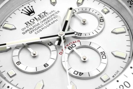 ROLEX WALL CLOCK – ROLEX DAYTONA SILVER 4