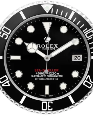 Replica ROLEX WALL CLOCK – SEA-DWELLER Angle Detail