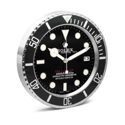Replica ROLEX WALL CLOCK – SEA-DWELLER ‘RED’ Angle Detail