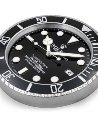 Replica ROLEX WALL CLOCK – SUBMARINER Alternate Angle