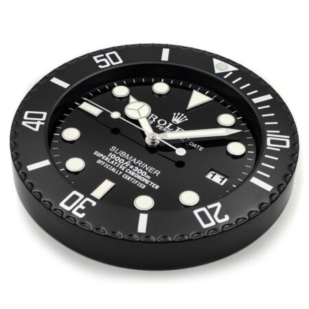 ROLEX WALL CLOCK – SUBMARINER BLACK 3